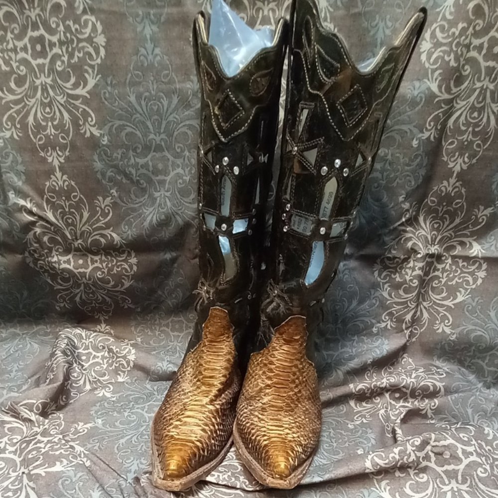 Corral Snake Skin Boots